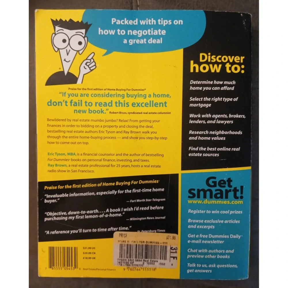Home Buying For Dummies (Lifestyles Paperback)) [Feb‎ 02, 2001] #book26